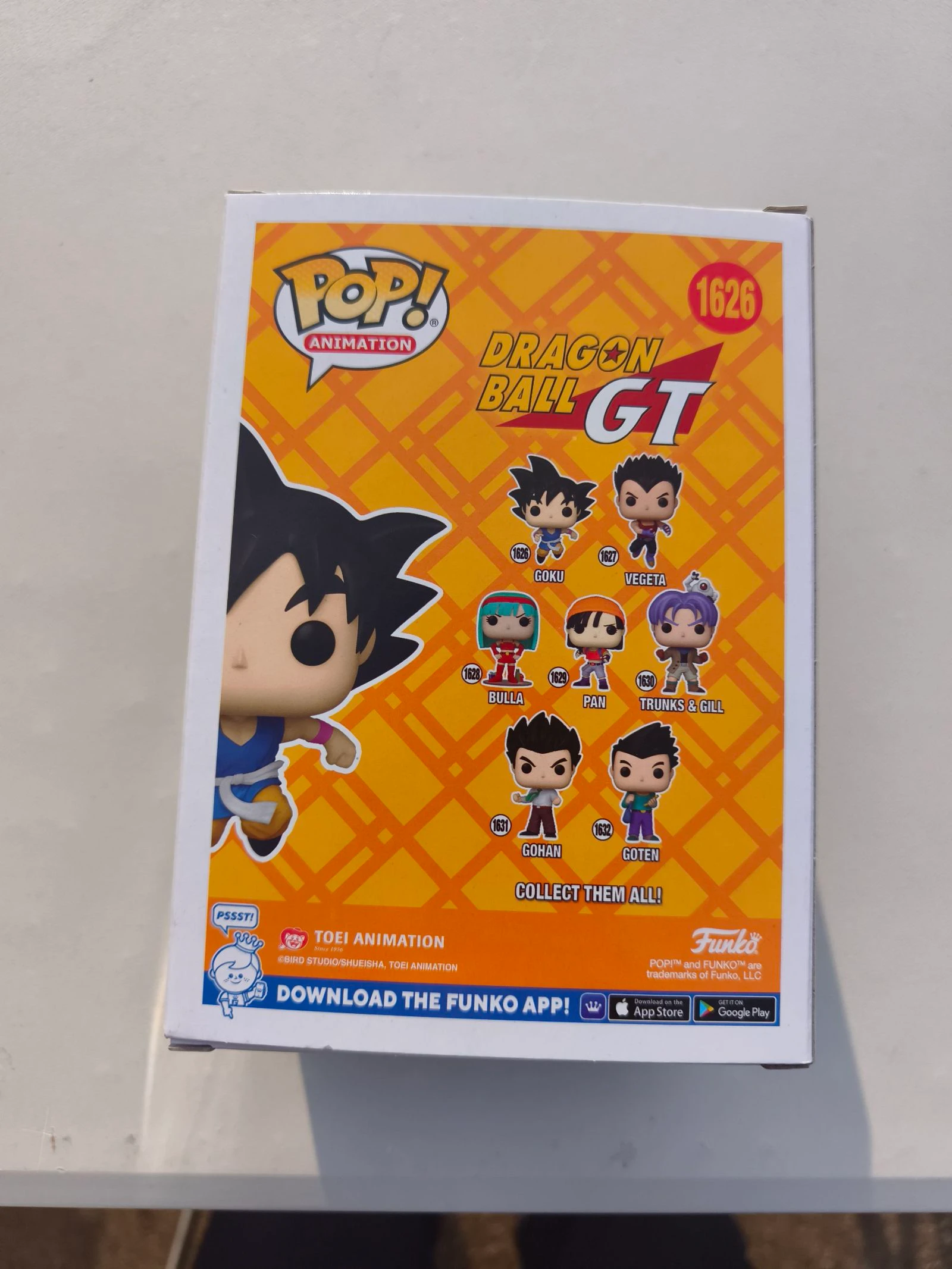 Funko Pop Animation Dragon Ball GT Goku #1626 Novo – Figura de vinil oficial – photo 3